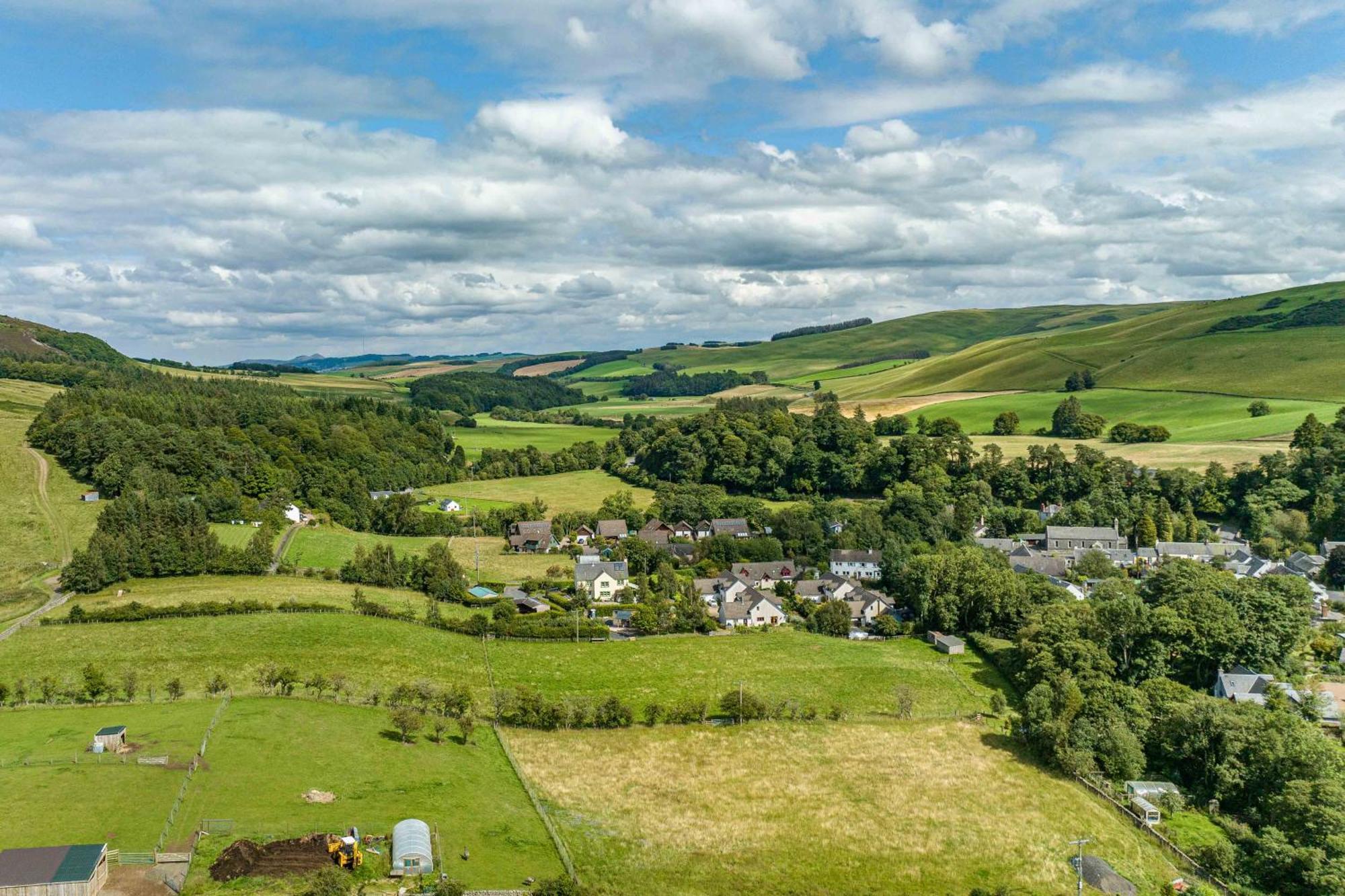 The Barn At Dormouse Cottage Selkirk Bagian luar foto