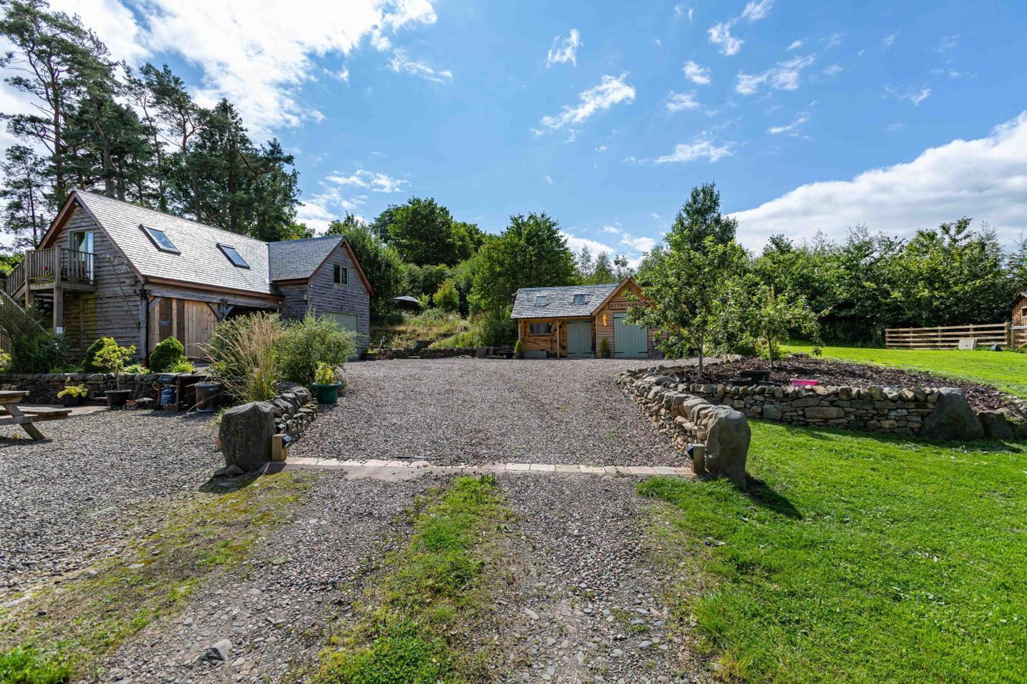 The Barn At Dormouse Cottage Selkirk Bagian luar foto