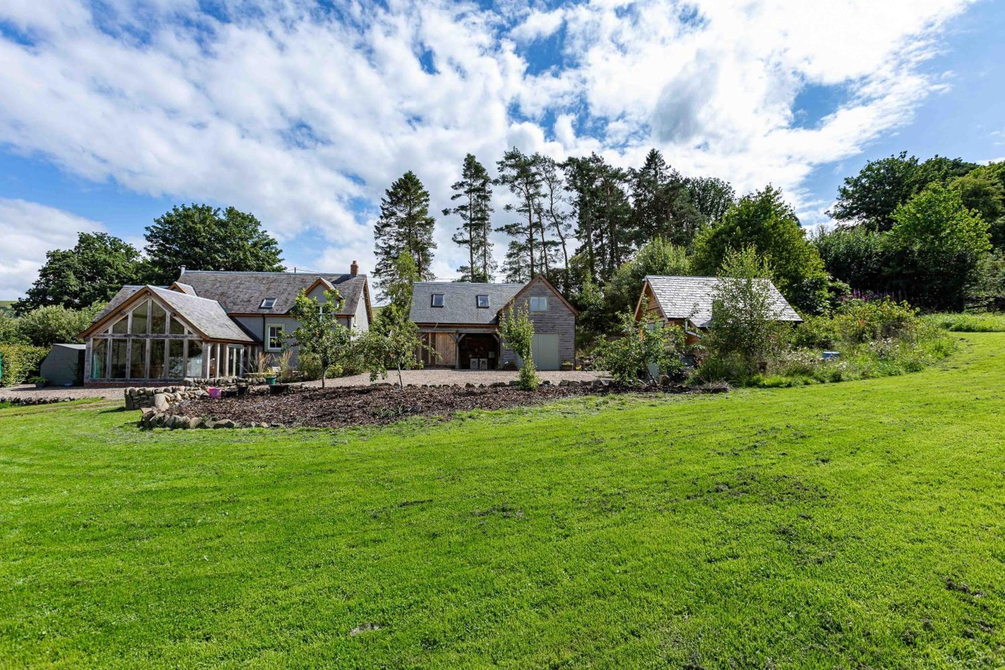 The Barn At Dormouse Cottage Selkirk Bagian luar foto