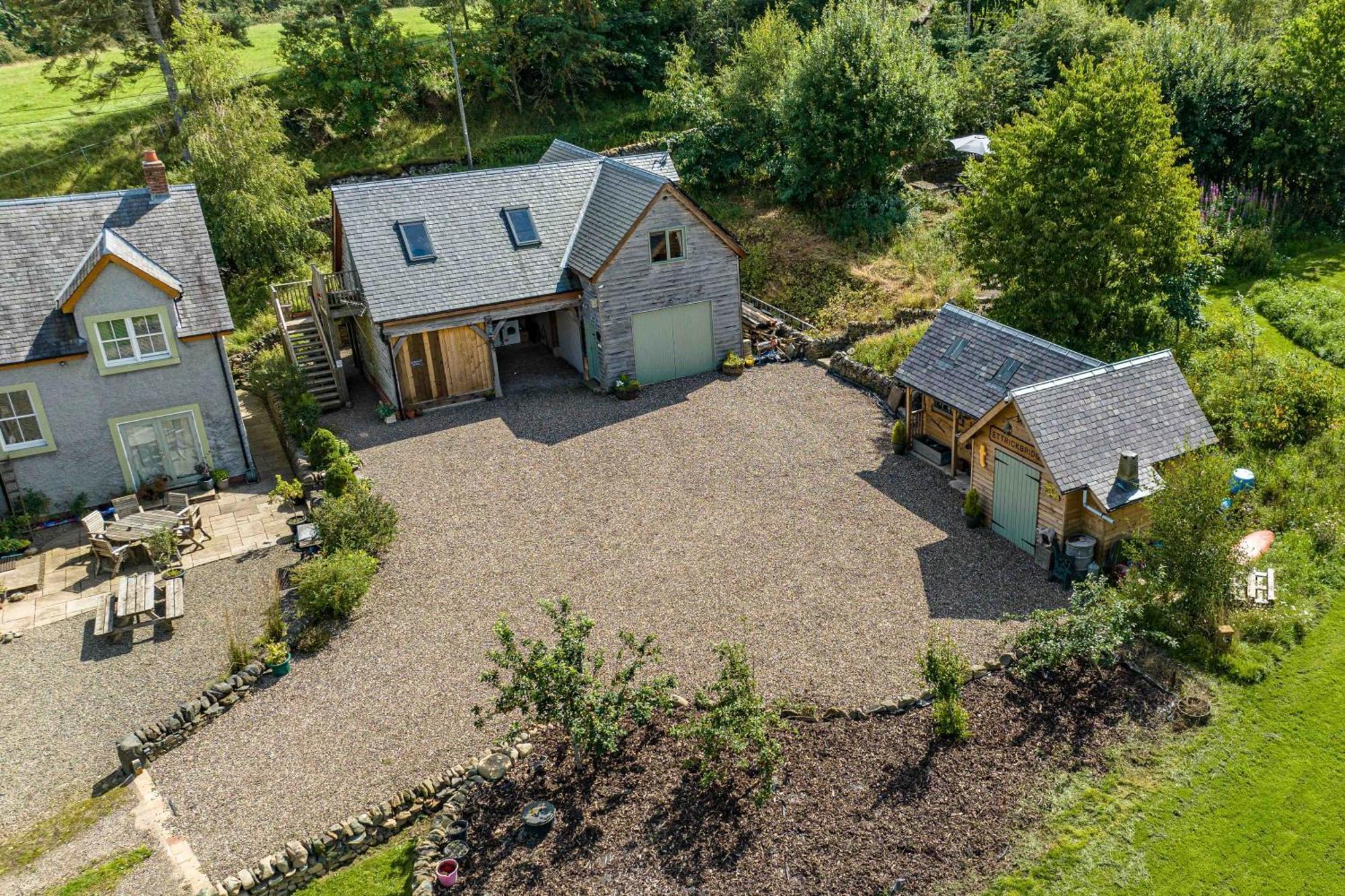 The Barn At Dormouse Cottage Selkirk Bagian luar foto