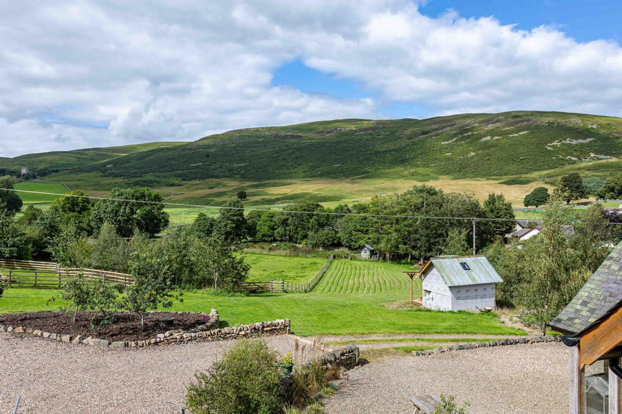The Barn At Dormouse Cottage Selkirk Bagian luar foto